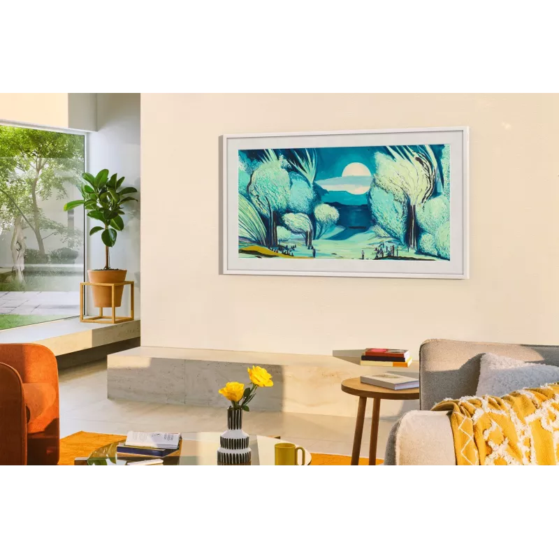Fernseher Samsung QE43LS03FAU The Frame 43 Zoll 4K QLED Dual LED Tizen, 3840×2160, Wi‑Fi, Schwarz