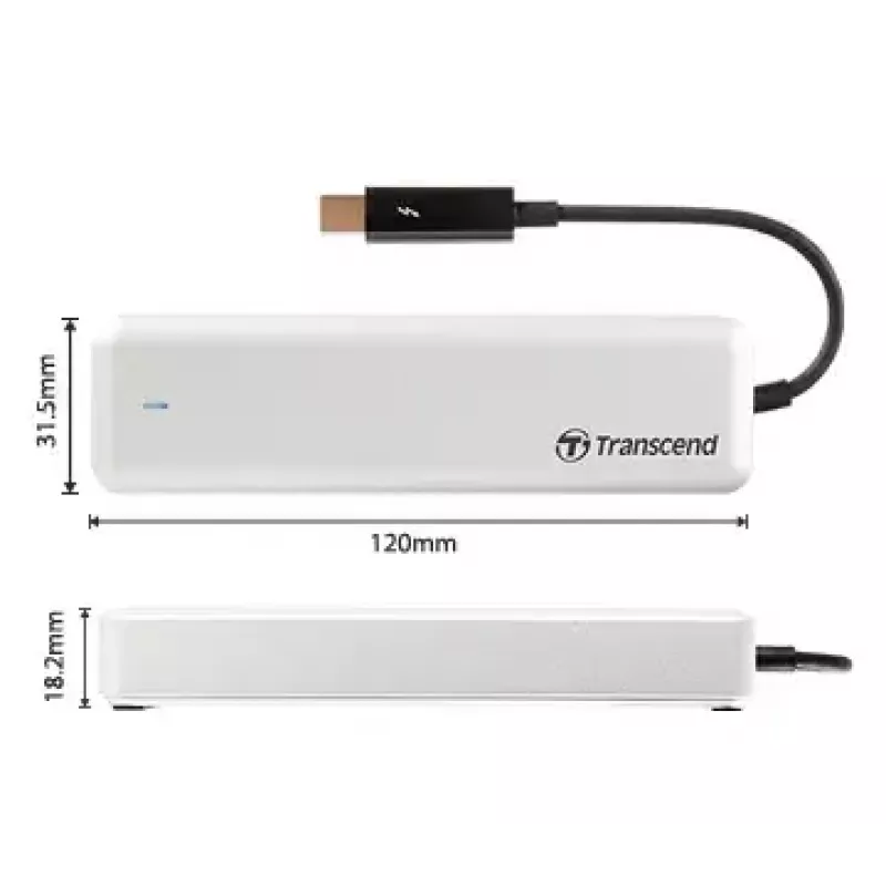 Transcend JetDrive 855 960 GB Thunderbolt NVMe externe SSD