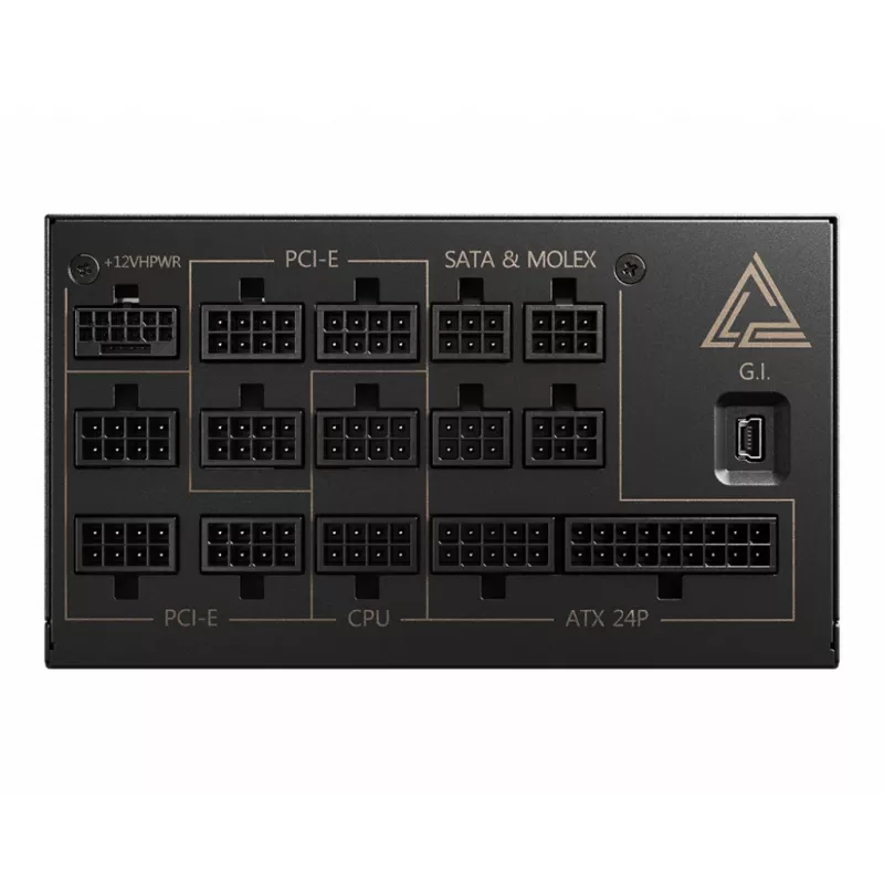 MSI MEG AI1300P PCIE5 Netzteil 1300 W 24-Pin ATX ATX Schwarz