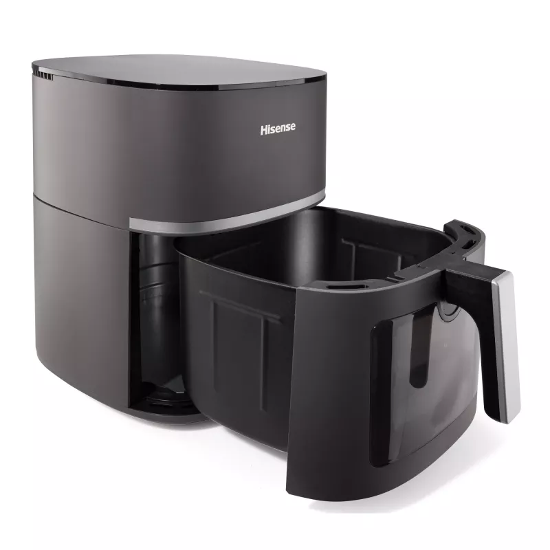 Hisense HAF1900D Heißluftfritteuse, 7 l, 1800 W, 200 °C, 10 voreingestellte Programme