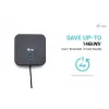 i-tec USB-C HDMI Dual DP Dockingstation mit Power Delivery 100 W