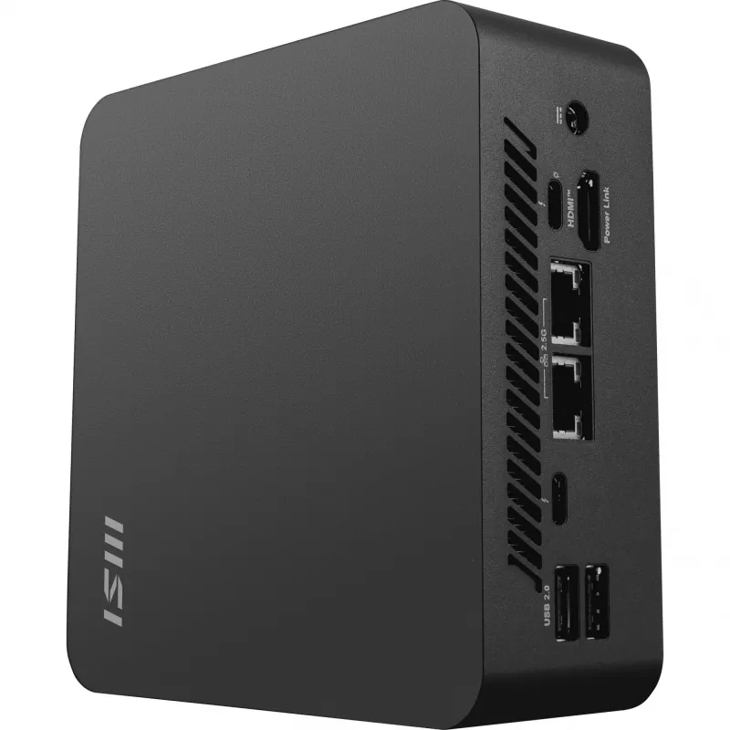 MSI Cubi NUC AI+ 2MG-007EU Copilot+ PC Intel Core Ultra 9 288V 32 GB LPDDR5x-SDRAM 1 TB SSD Windows 11 Pro Mini PC Schwarz