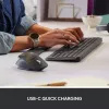 Tastatur-Maus-Kombination Logitech MX Keys Combo for Business Gen 2