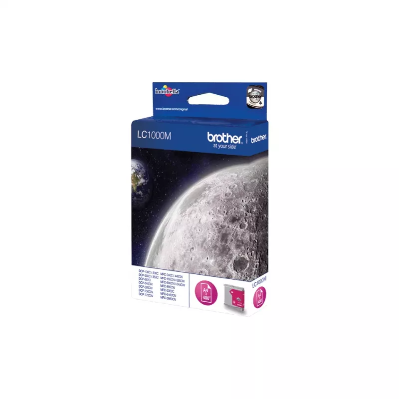 Brother LC1000M Tintenpatrone 1 Stk. Original Magenta