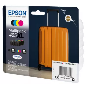 Epson 405XL Tintenpatrone 1 Stück Original hohe (XL) Reichweite Schwarz, Cyan, Magenta, Gelb