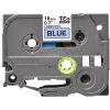 Brother Laminiertes Band 18 mm, Schwarz auf Blau, TZe, Grau, Thermotransfer, Philippinen, 5 Jahr(e)