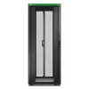 APC Easy Rack, 42U, schwarz, mit Dach, Rollen, Füßen, 4 Halterungen und Seitenwänden, ohne Boden, 1991H x 800B x 800T mm
