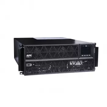 APC Smart-UPS On-Line, 5kVA/5kW, Rack/Tower, 230V, 2x IEC C13+1x IEC C19+Hartverdrahtung 3-adrig (H+N+E) Ausgänge, Netzwerkkarte, ohne Schienenkit