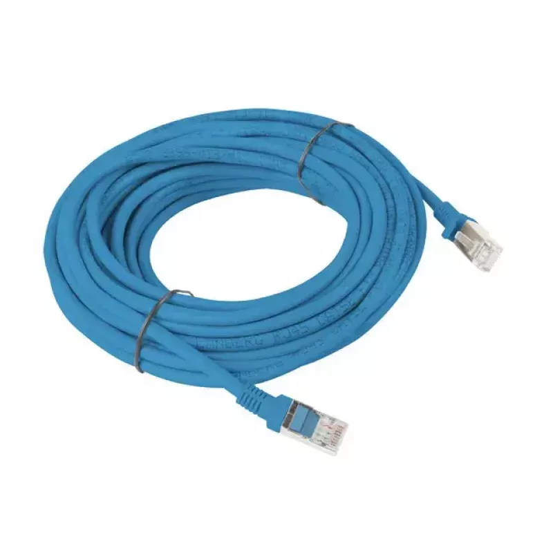 Netzwerk-Patchkabel LANBERG Cat5e U/UTP 30 m RJ-45 zu RJ-45 Blau