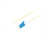 LANBERG FP-LCUP-SE11-0020-YE Glasfaser-Pigtail, SM LC/UPC, G.657.A1, 2 m, Gelb