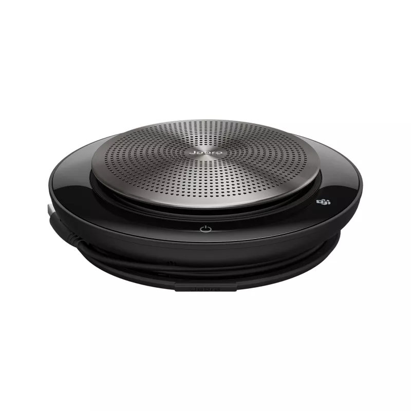 Jabra Speak 750 MS Teams, Universal, Schwarz, Silber, 30 m, 70 dB, 0,9 m, Touch