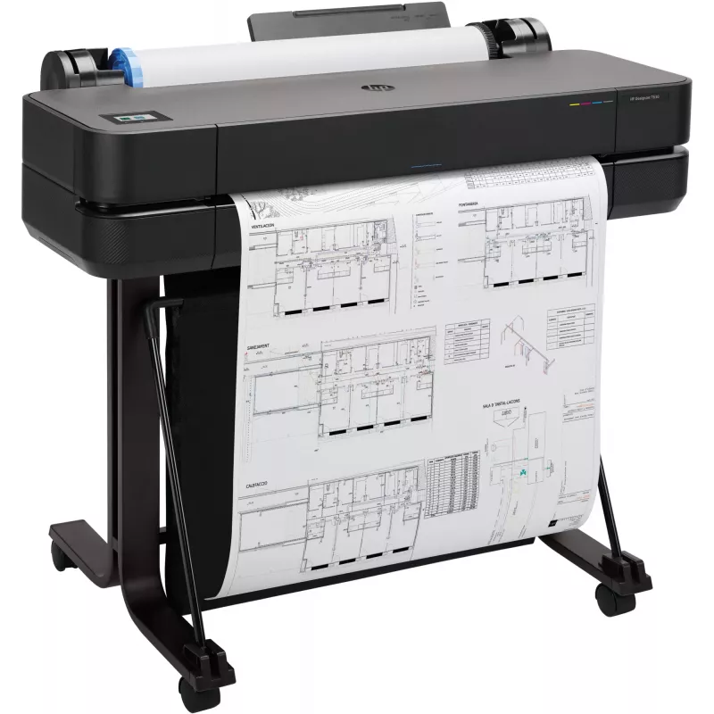 HP Designjet T630 24-Zoll Drucker 2025 Edition, Thermischer Tintenstrahldruck, 2400 x 1200 DPI, HP-GL/2, JPEG, HP-RTL, CALS G4, URF, Schwarz, Cyan, Magenta, Gelb, 2400 x 1200 DPI, 76 Seiten pro Stunde