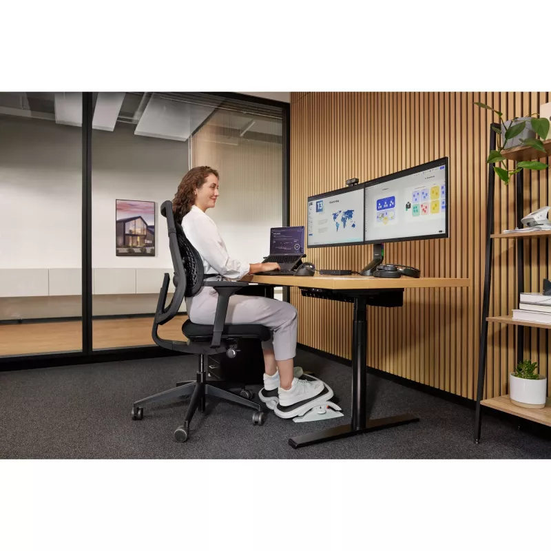 Kensington SmartFit platzsparender Dual-Monitorarm