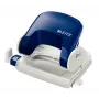 Leitz NeXXt 5038 Locher (5038-00-35), 16 Blatt, Unterteil aus Metall mit Kunststoffboden, mit Anschlagschiene, Blau