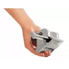Leitz NeXXt 5038 Locher (5038-00-35), 16 Blatt, Unterteil aus Metall mit Kunststoffboden, mit Anschlagschiene, Blau