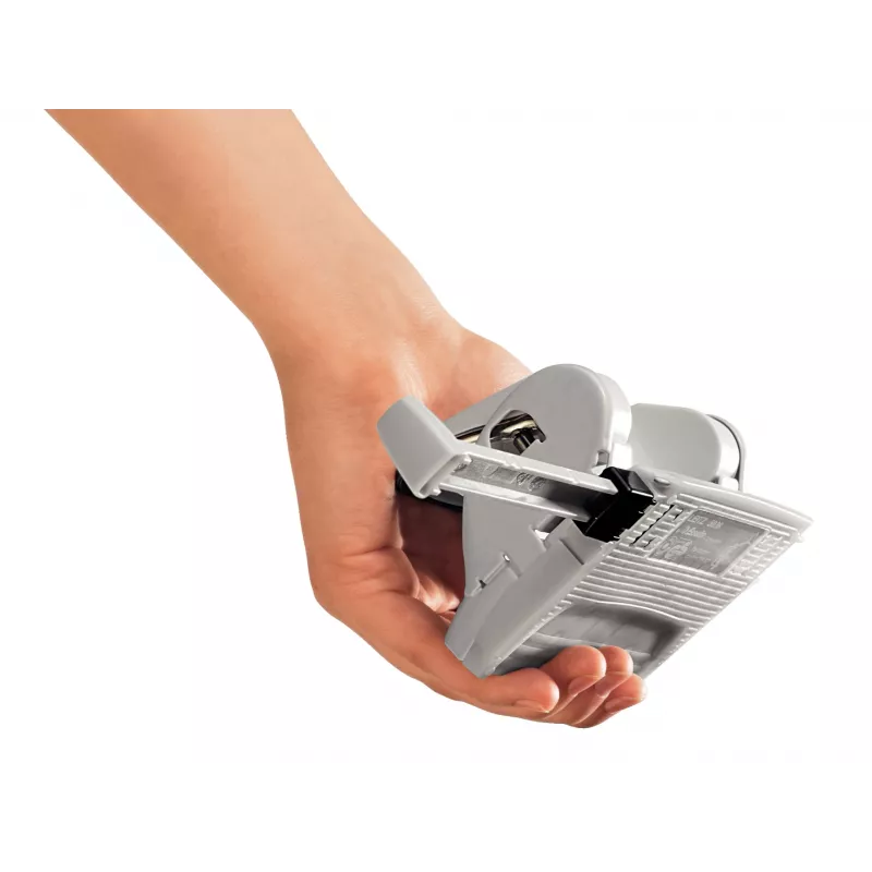 Leitz NeXXt 5038 Locher (5038-00-35), 16 Blatt, Unterteil aus Metall mit Kunststoffboden, mit Anschlagschiene, Blau