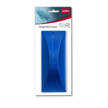 Nobo Magnetischer Whiteboard-Radierer, Blau, 1 Stk.
