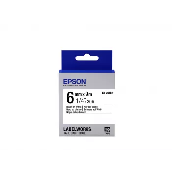 Epson Label Cartridge Standard LK-2WBN Schwarz/Weiß 6mm (9m)