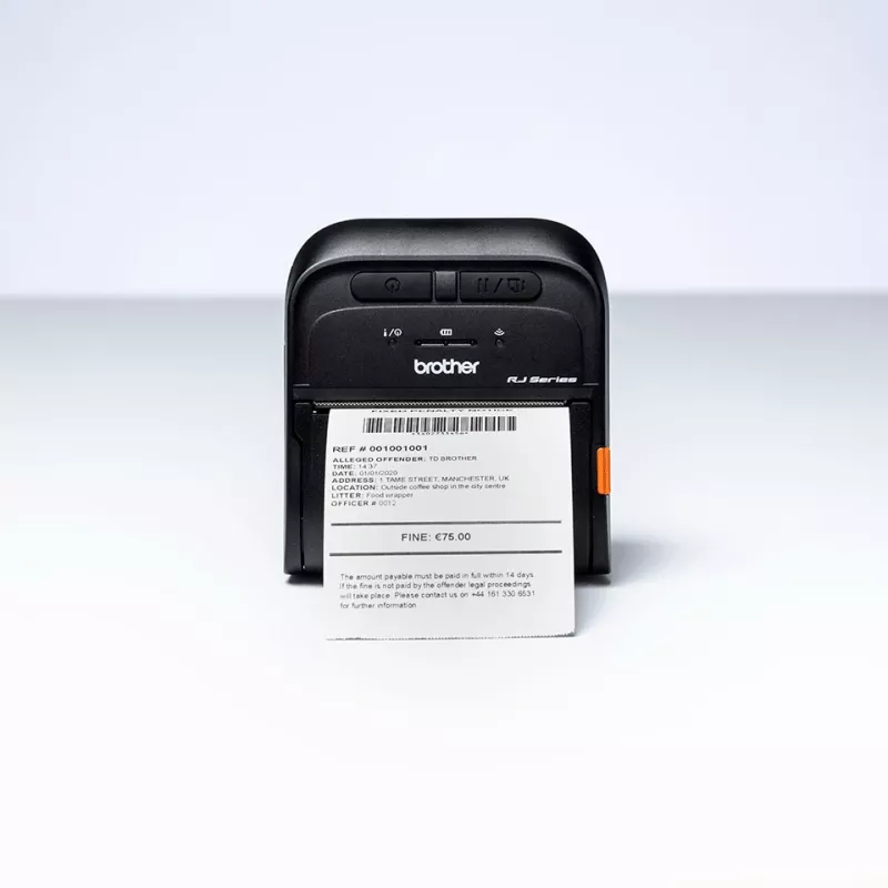 Brother RJ-3035B POS-Drucker 203 x 203 DPI Kabelgebunden & Kabellos Thermodirekt Mobiler Drucker
