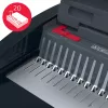 GBC CombBind CB20 Kunststoffbindegerät, schwarz/silber/rot