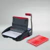GBC CombBind CB20 Kunststoffbindegerät, schwarz/silber/rot