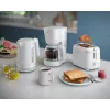 Philips 3000 Series Wasserkocher, 1,7 l, 2200 W, Weiß, Kunststoff, Überhitzungsschutz, kabellos