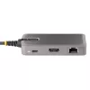 StarTech.com USB-C-Multiport-Adapter – 4K 60Hz HDMI – HDR – 2-Port 5Gbps USB 3.0 Hub – 100W Power Delivery Pass-Through – GbE – Works with Chromebook zertifiziert – Windows/macOS