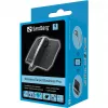 Sandberg 126-25 Bluetooth Earset Business Pro, einseitiges Ohrbügel-Headset, Bluetooth 5.0, 20–20000 Hz, schwarz/grau
