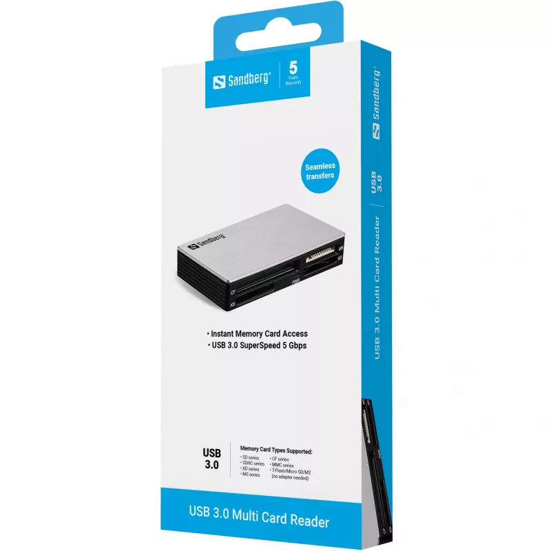 Sandberg USB 3.0 Multi Card Reader