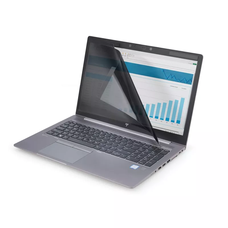 StarTech.com Magnetischer Sichtschutz für 14-Zoll 16:9 Laptop, Wendbarer Filter, Computer Bildschirmschutz, Blickwinkel 60° (+/- 30°), TAA Blaulichtfilter