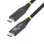 StarTech.com 1m (3,3ft) USB4-Kabel, USB-IF-zertifiziertes USB-C-Kabel, 40Gbps, 240W Power Delivery PD 3.1 EPR, 8K 60Hz, USB-Typ-C-Datenübertragungskabel/Kabel, kompatibel mit Thunderbolt/USB 3.2 Anschlüssen