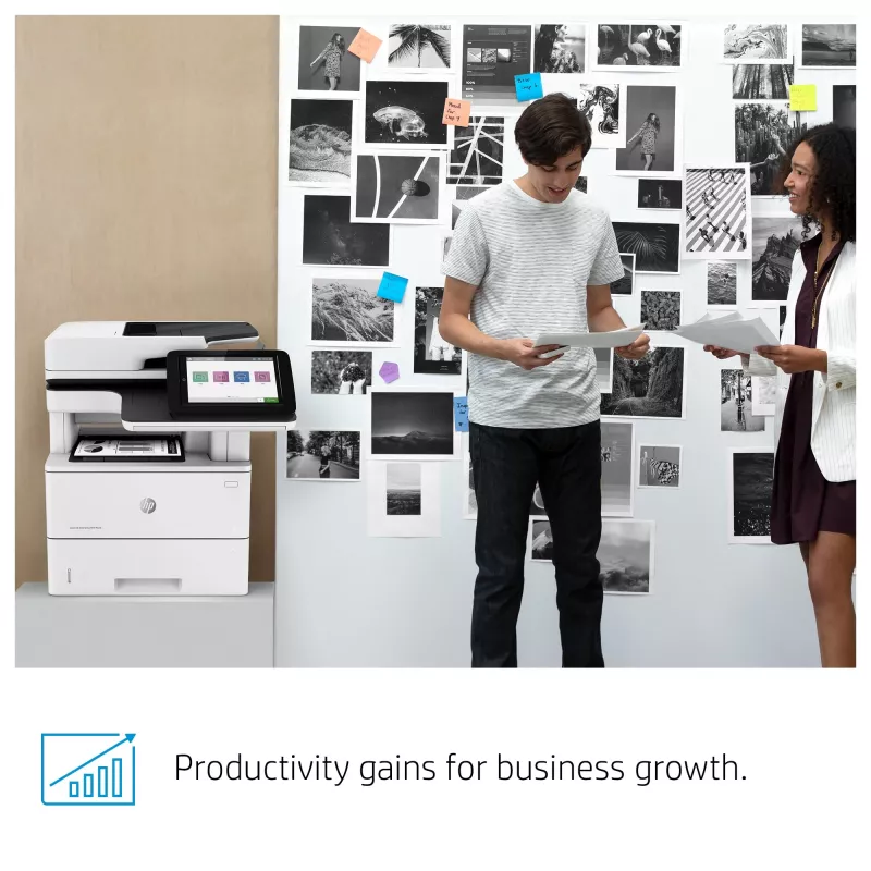 HP LaserJet Enterprise MFP M528dn, Laser, Monodruck, 1200 x 1200 DPI, A4, Direktdruck, Schwarz, Weiß