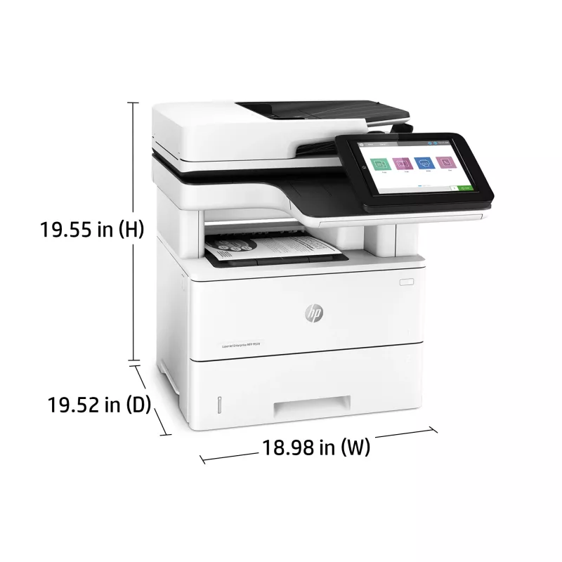 HP LaserJet Enterprise MFP M528dn, Laser, Monodruck, 1200 x 1200 DPI, A4, Direktdruck, Schwarz, Weiß