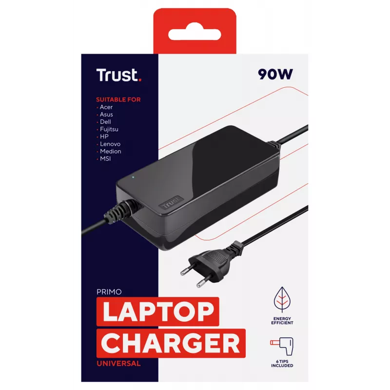 Trust Primo Universal 90W Laptop-Ladegerät