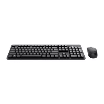 Trust Ody II Tastatur Maus enthalten Universal RF Wireless QWERTY US English Schwarz