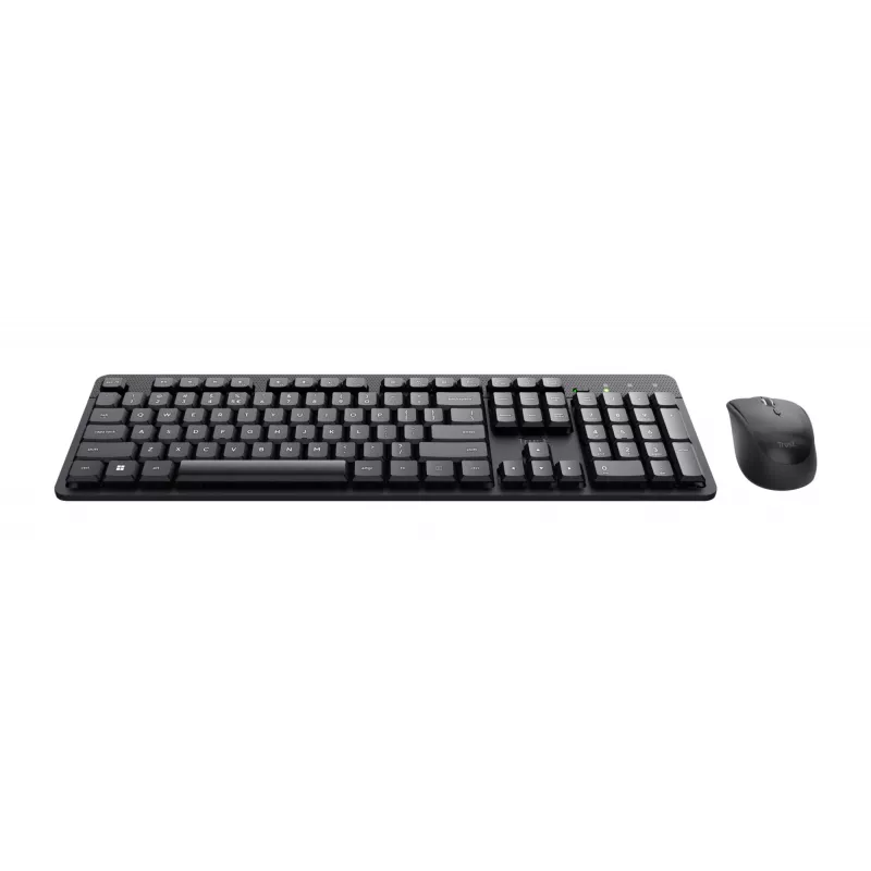 Trust Ody II Tastatur Maus enthalten Universal RF Wireless QWERTY US English Schwarz