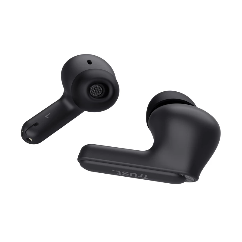 Trust Yavi Headset True Wireless Stereo (TWS) In-Ear Anrufe/Musik USB Typ-C Bluetooth Schwarz