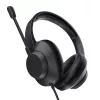 Trust Ayda Max USB Headset Kabelgebunden Head-Band Office/Call Center USB Typ-C / USB Typ-A Schwarz