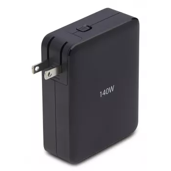 StarTech.com 140W USB-C-Wandladegerät, 3x USB-C/1x USB-A, PD 3.1 Internationales GaN-Netzteil für MacBook/Dell XPS/Inspiron