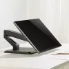 Techly ICA-LCD 35TS Tischständer für Touchscreen-Monitore, 17–32 Zoll, bis 10 kg, VESA 75x75/100x100, Gasfeder, Schwarz