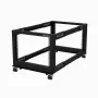 StarTech.com 4POSTRACK8U 8HE 4-Pfosten-Serverrack mit offenem Rahmen, 19 Zoll, Tiefe einstellbar 22-40 Zoll (56-102 cm), Tragfähigkeit 544 kg (1200 lb), Schwarz