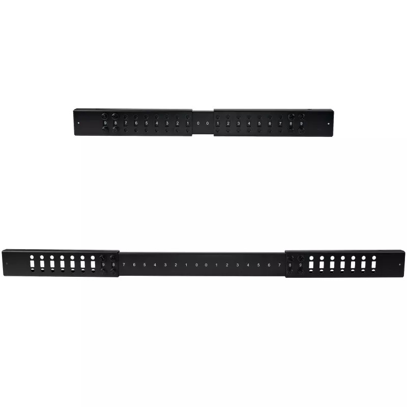 StarTech.com 4POSTRACK8U 8HE 4-Pfosten-Serverrack mit offenem Rahmen, 19 Zoll, Tiefe einstellbar 22-40 Zoll (56-102 cm), Tragfähigkeit 544 kg (1200 lb), Schwarz