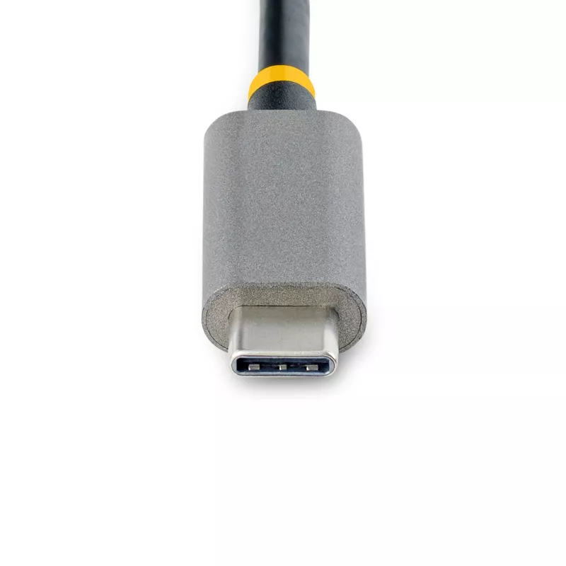 StarTech.com 4-Port USB-C Hub mit 100W Power Delivery Pass-Through – 2x USB-A + 2x USB-C – USB 3.0 5Gbps – 1ft (30cm) langes Kabel – Tragbarer USB Type-C auf USB-A/C Hub