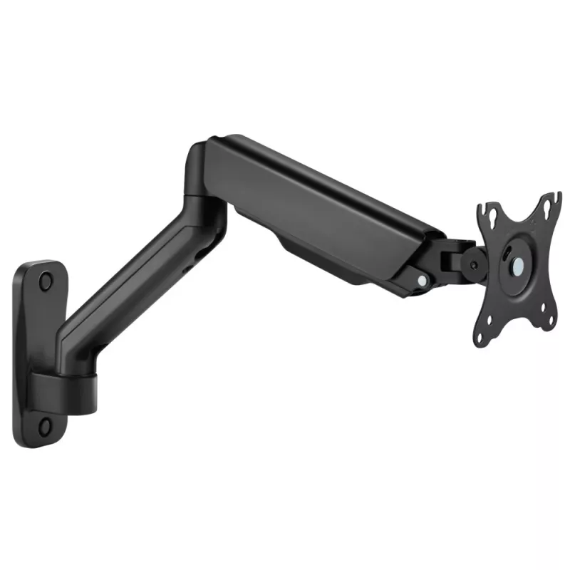 Techly ICA-LCD G112E drehbare Wandhalterung mit Gasfeder, für 1 Display 17-32 Zoll (43-81,3 cm), 9 kg