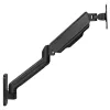 Techly ICA-LCD G112E drehbare Wandhalterung mit Gasfeder, für 1 Display 17-32 Zoll (43-81,3 cm), 9 kg