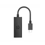 HP 8Y8Y1AA USB-C-auf-DisplayPort-Adapter G2, 8K (7680 x 4320), Schwarz