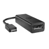HP 8Y8Y1AA USB-C-auf-DisplayPort-Adapter G2, 8K (7680 x 4320), Schwarz