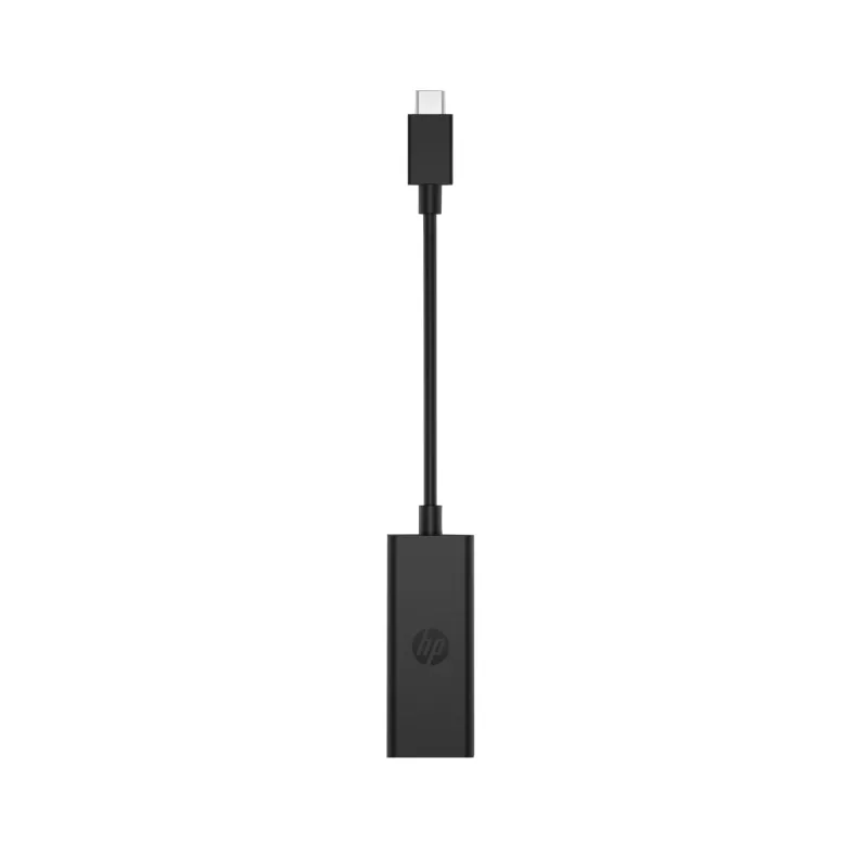 HP 8Y8Y1AA USB-C-auf-DisplayPort-Adapter G2, 8K (7680 x 4320), Schwarz