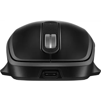 HP 510 ultraschnelle wiederaufladbare kabellose Maus, beidhändig, RF Wireless, 4000 DPI, Schwarz