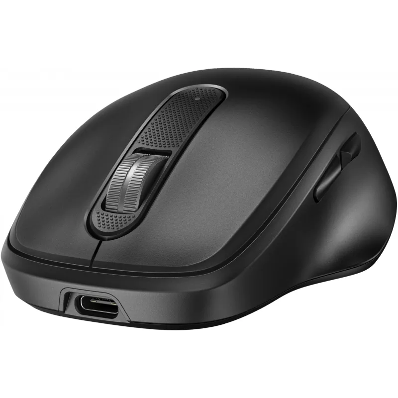 HP 510 ultraschnelle wiederaufladbare kabellose Maus, beidhändig, RF Wireless, 4000 DPI, Schwarz